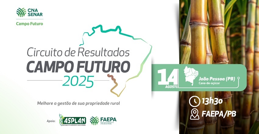 Circuito em João Pessoa debate custos e rentabilidade da safra de cana