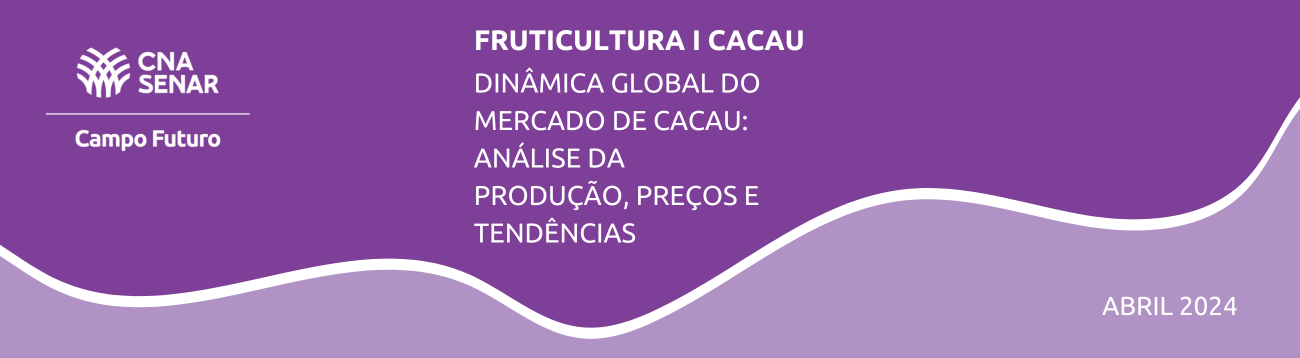Fruticultura - Dinâmica global do mercado de cacau: Análise da produção, preços e tendências