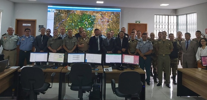 Painel de Segurança Rural termina com visita ao Centro de Comando de Controle da PM de Goiás