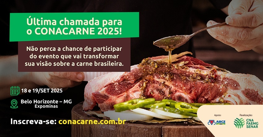 Card landscape Ultima chamada conacarne