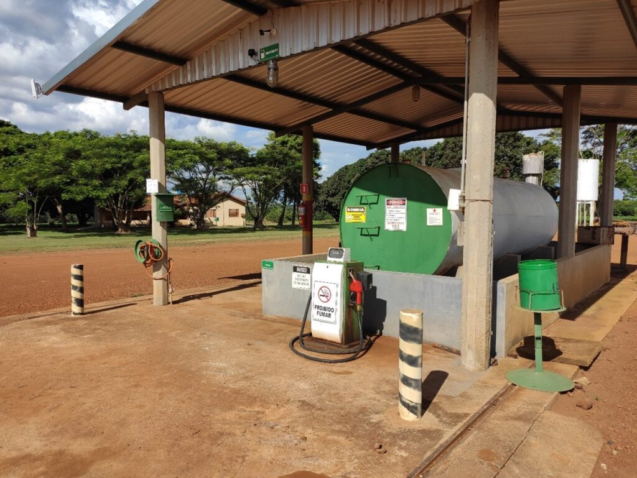 Posto combustivel fazenda reproducao