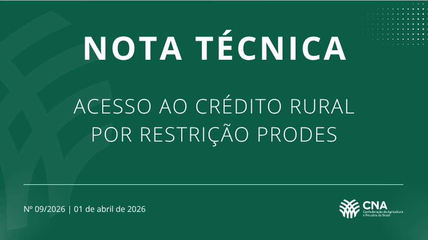 Acesso ao Crédito Rural por restrição PRODES