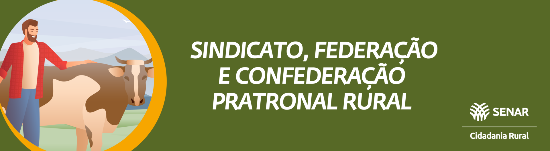 Sindicato, Federação e Confederação Patronal Rural