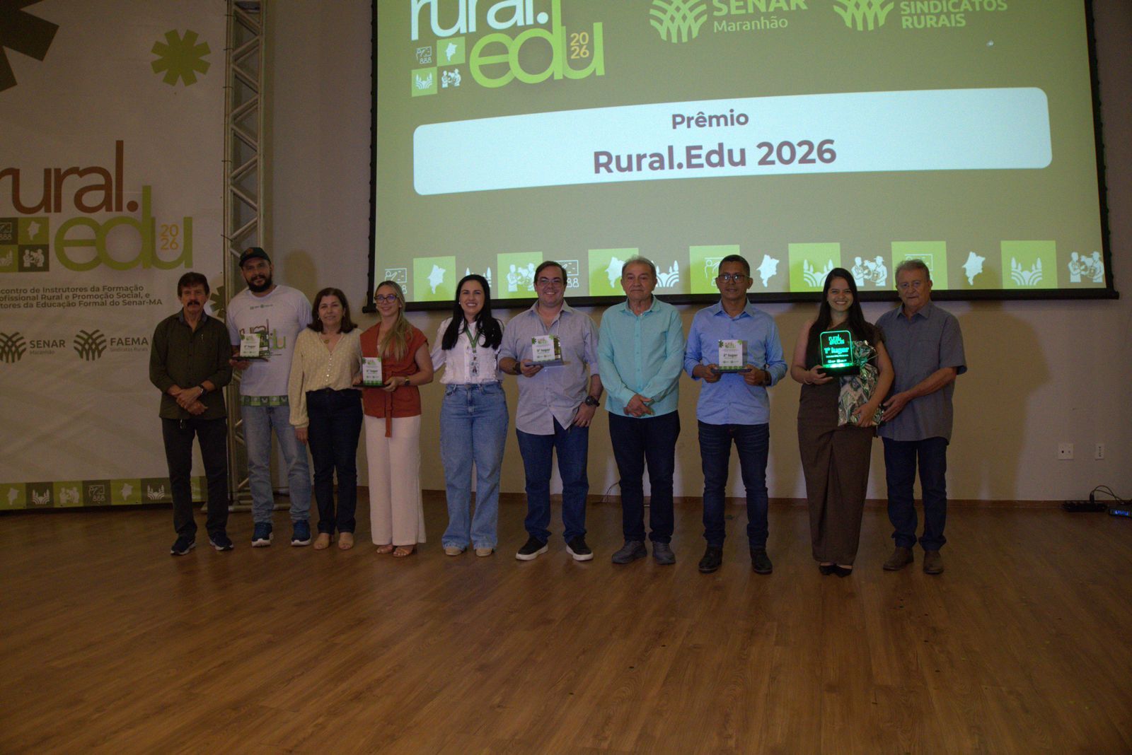 Casos de sucesso e Prêmio Rural.Edu marcam encerramento do Encontro de Instrutores e Tutores do Senar Maranhão