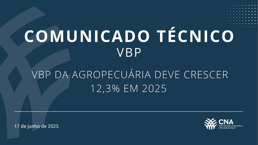 VBP agropecuário deve crescer 12,3% e atingir R$ 1,5 trilhão em 2025