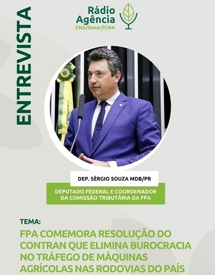 Trânsito de máquinas agrícolas é tema de entrevista na Rádio CNA