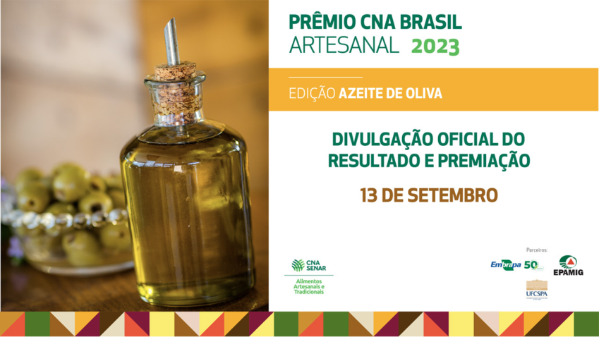 Artesanais premio azeite cna premiacao