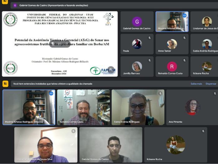 Senar Amazonas é destaque em pesquisa de mestrado sobre Assistência Técnica e Gerencial