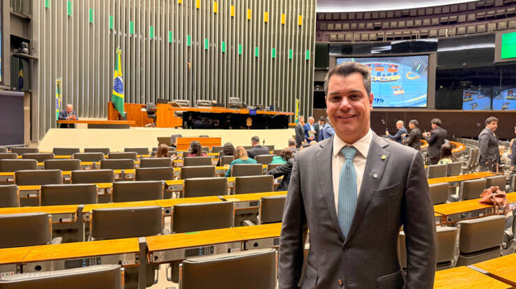 O presidente do Sistema FAEP, Ágide Eduardo Meneguette, no Congresso Nacional, em Brasília