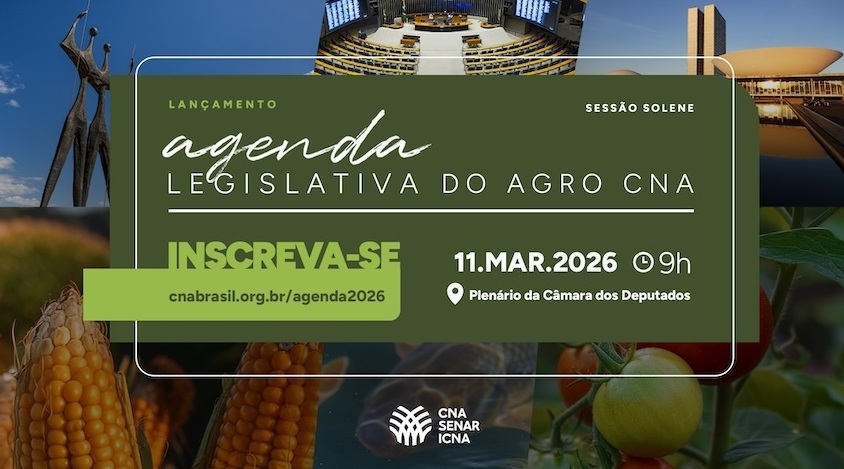 Agenda Legislativa da CNA traz projetos de lei prioritários para o agro