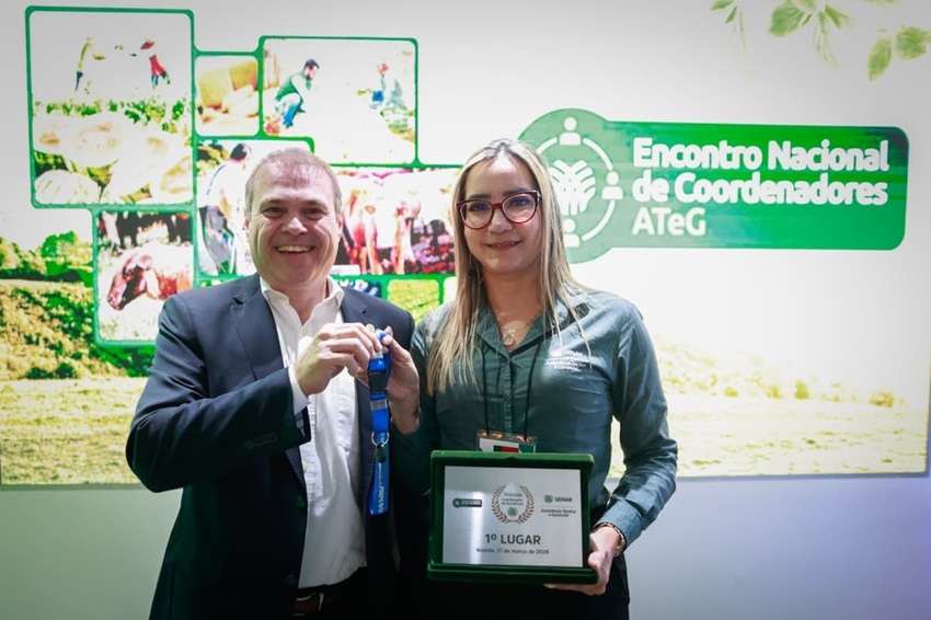 Senar entrega Prêmio Excelência 2026 a coordenadores de destaque da ATeG