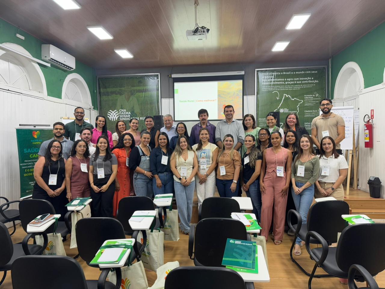 Senar Maranhão capacita 30 profissionais para expansão do Programa Saúde no Campo